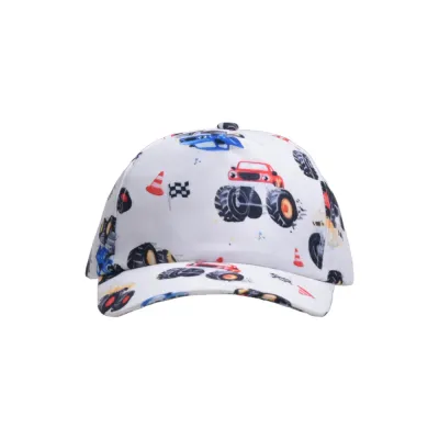 Boys Girls Cartoon Dinosaur Unicorn Watermelon Dome Cap Cotton Polyester