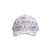 White Multicolor Owl-Children'S Cap