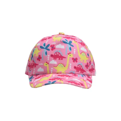 Boys Girls Cartoon Dinosaur Unicorn Watermelon Dome Cap Cotton Polyester