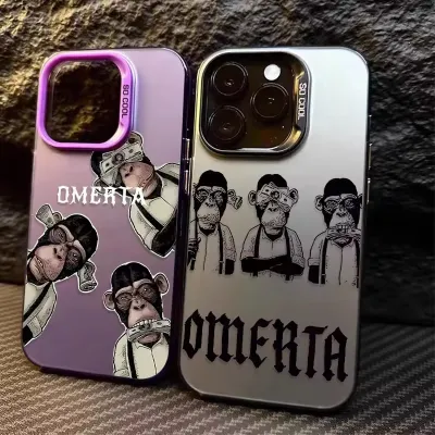Fashion Printed Drop-Resistant Laser Iphone Case