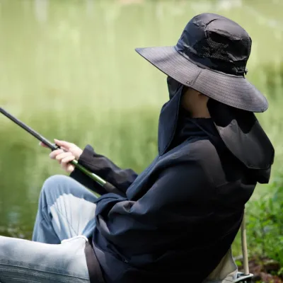 Men Fashion Casual Big Head Circumference Sun Hat