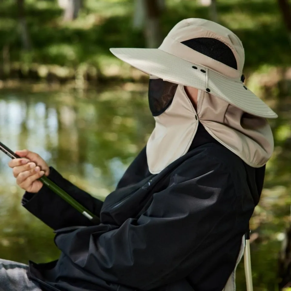 Men Fashion Casual Big Head Circumference Sun Hat