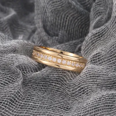 Women Fashion Simple Zircon Ring