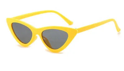 Retro Triangle Cat Eye Sunglasses PC Frame