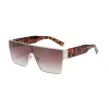 Gold Frame Leopard Feet Double Tea