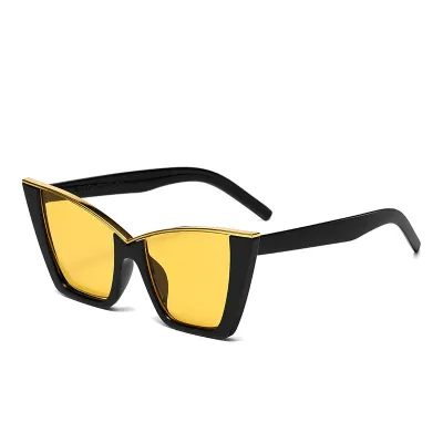 Personalized Hip Hop Metal Cat Eye Sunglasses