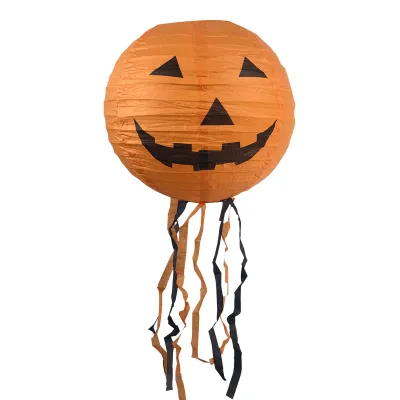 Halloween Paper Folding Pumpkin Spider Ghost Lantern