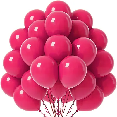 Fashion Birthday Party Solid Color Latex Balloon 20-Piece Set