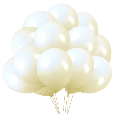 Fashion Birthday Party Solid Color Latex Balloon 20-Piece Set