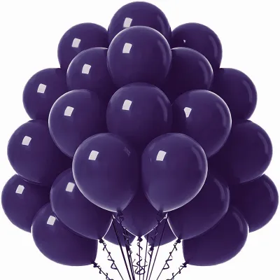 Fashion Birthday Party Solid Color Latex Balloon 20-Piece Set