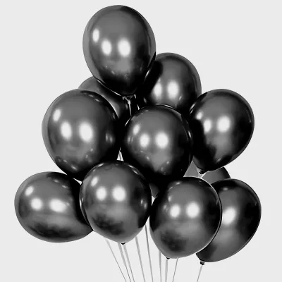 Fashion Birthday Party Solid Color Latex Balloon 20-Piece Set
