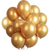 10 Inch Metal Gold
