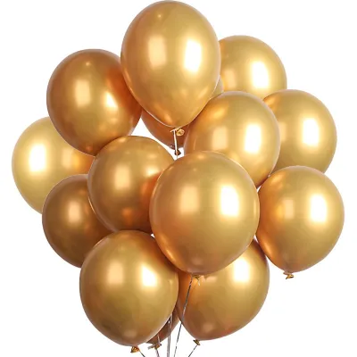 Fashion Birthday Party Solid Color Latex Balloon 20-Piece Set