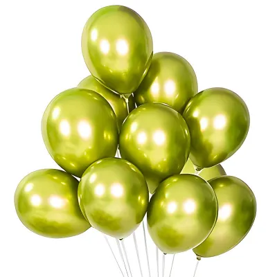 Fashion Birthday Party Solid Color Latex Balloon 20-Piece Set