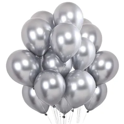 Fashion Birthday Party Solid Color Latex Balloon 20-Piece Set