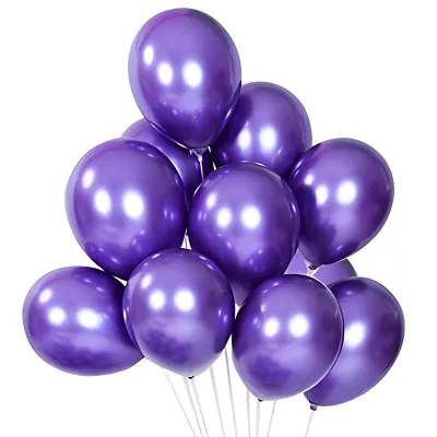 Fashion Birthday Party Solid Color Latex Balloon 20-Piece Set
