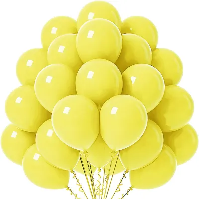 Fashion Birthday Party Solid Color Latex Balloon 20-Piece Set