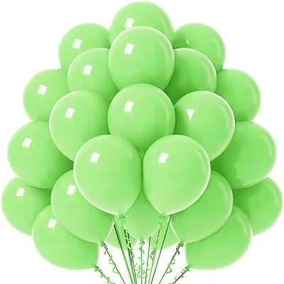 Fashion Birthday Party Solid Color Latex Balloon 20-Piece Set