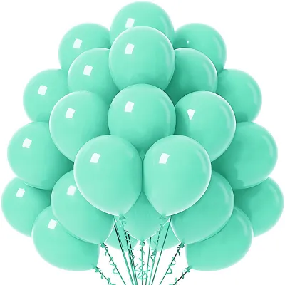 Fashion Birthday Party Solid Color Latex Balloon 20-Piece Set