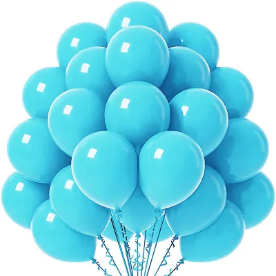 Fashion Birthday Party Solid Color Latex Balloon 20-Piece Set