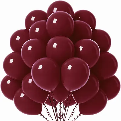 Fashion Birthday Party Solid Color Latex Balloon 20-Piece Set