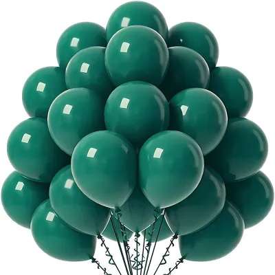 Fashion Birthday Party Solid Color Latex Balloon 20-Piece Set