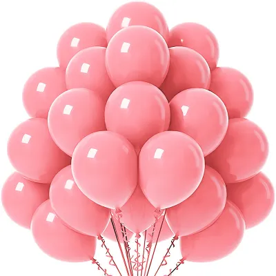 Fashion Birthday Party Solid Color Latex Balloon 20-Piece Set