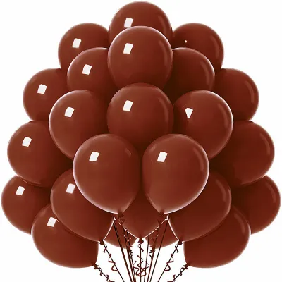 Fashion Birthday Party Solid Color Latex Balloon 20-Piece Set