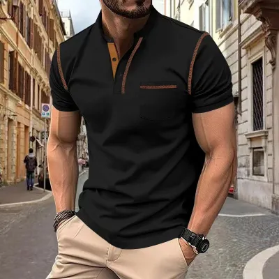 Men'S Fashion Casual Short-Sleeve Quick-Drying Shirt