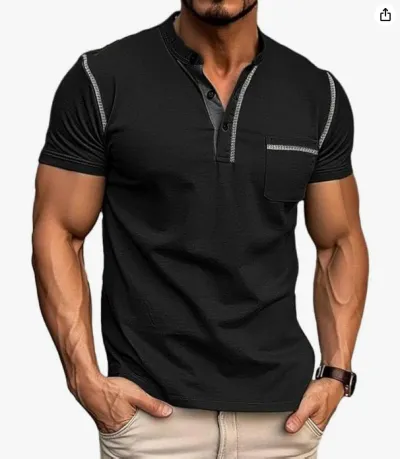 Men'S Fashion Casual Short-Sleeve Quick-Drying Shirt