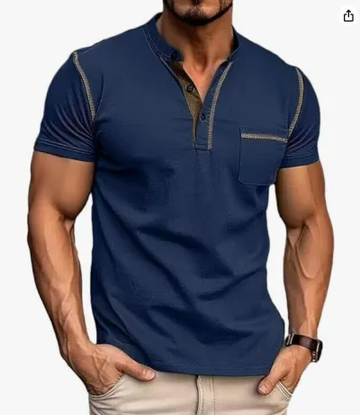 Men'S Fashion Casual Short-Sleeve Quick-Drying Shirt