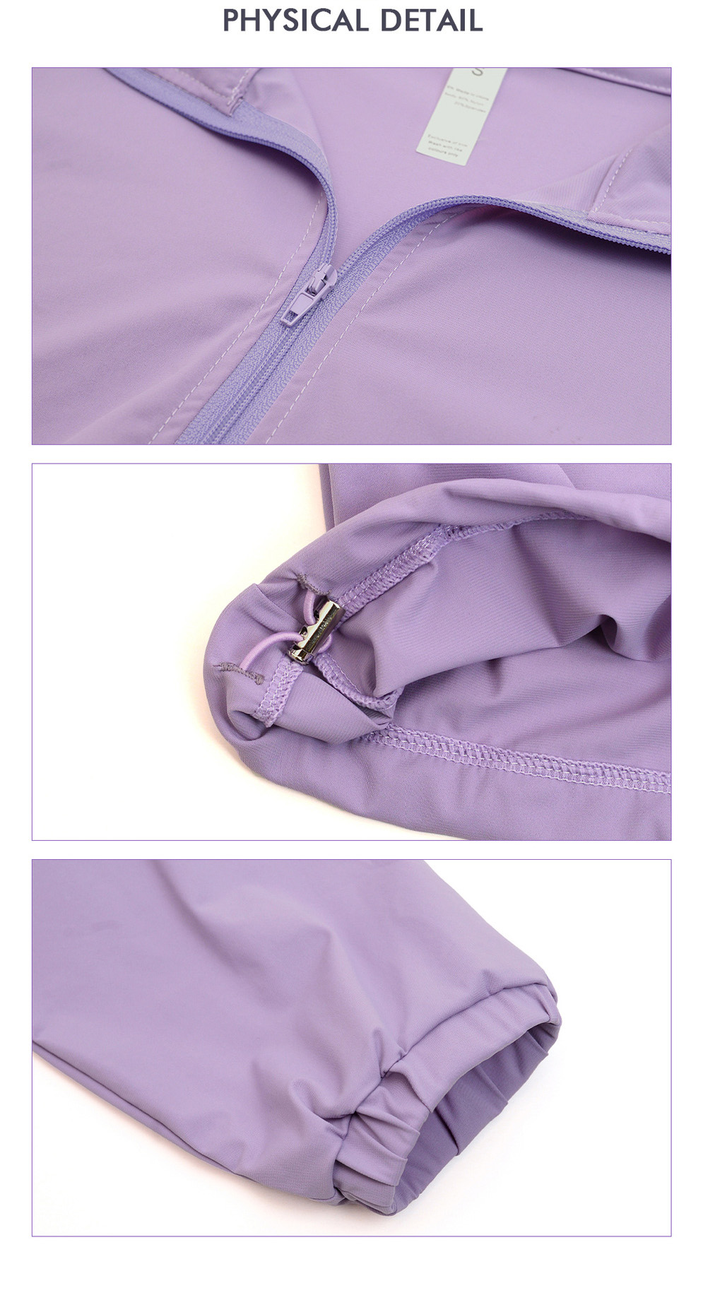 Wholesale Women Fashion Casual Half Zipper High Collar Long