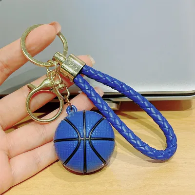 Creative Basketball Silicone Keychain Bag Pendant