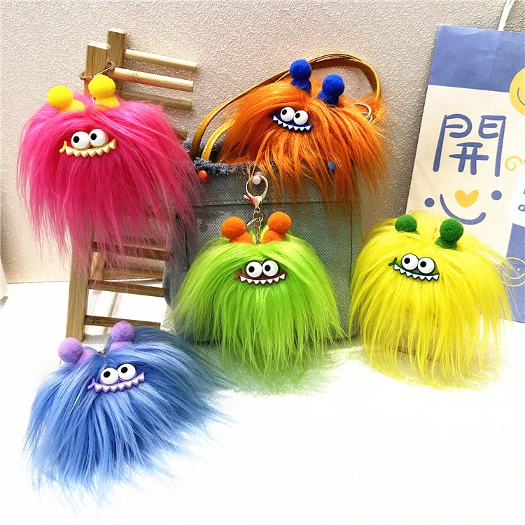 Cute Cartoon Plush Key Chain Bag Pendant