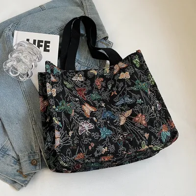 Large Capacity Business Commute Canvas Tote Bag