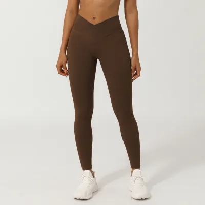 Women Yoga Solid Color Sports Leggings