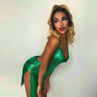 Women Fashion Sexy Solid Color Halter-Neck Backless Split Dress