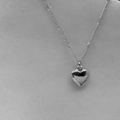 Women Fashion Simple Love Pendant Necklace