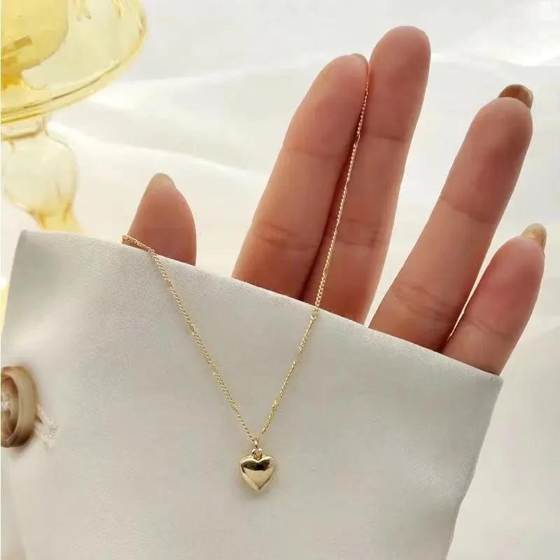 Women Fashion Simple Love Pendant Necklace