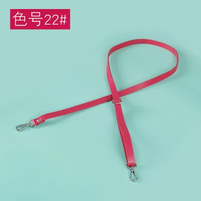 Fashion Solid Color PU Shoulder Strap Bag Accessories