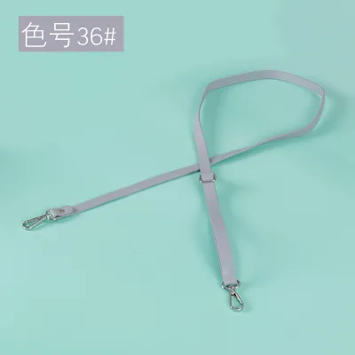 Fashion Solid Color PU Shoulder Strap Bag Accessories