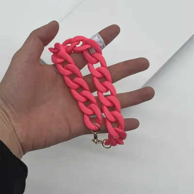 Multicolor Acrylic Chain Bag Accessories