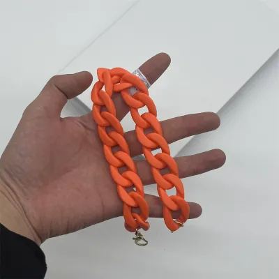 Multicolor Acrylic Chain Bag Accessories