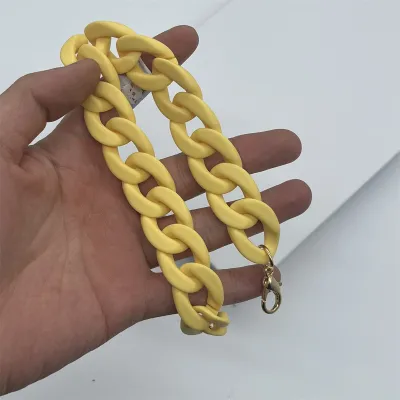 Multicolor Acrylic Chain Bag Accessories