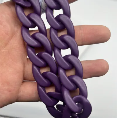 Multicolor Acrylic Chain Bag Accessories