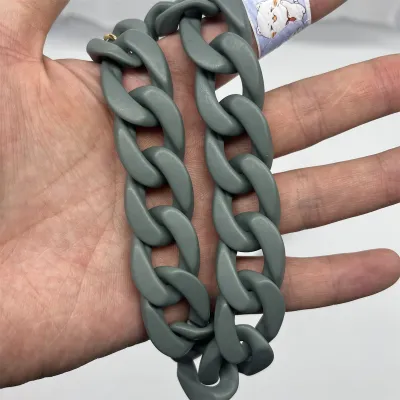 Multicolor Acrylic Chain Bag Accessories