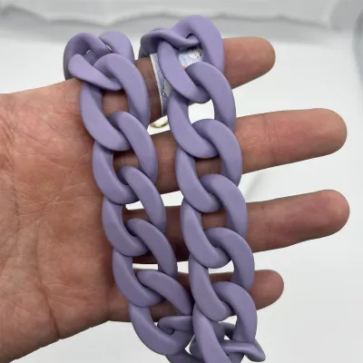 Multicolor Acrylic Chain Bag Accessories