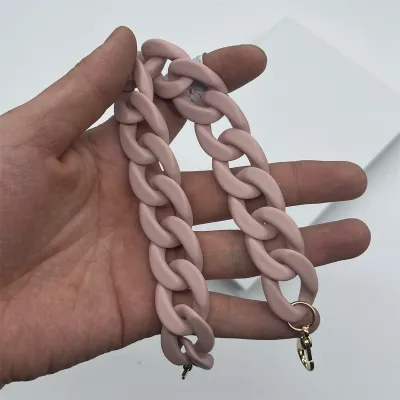 Multicolor Acrylic Chain Bag Accessories