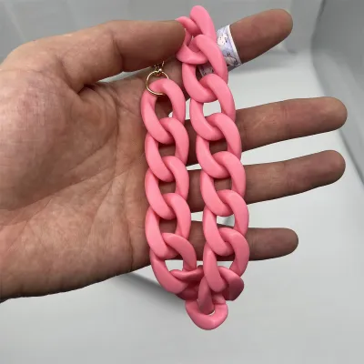Multicolor Acrylic Chain Bag Accessories
