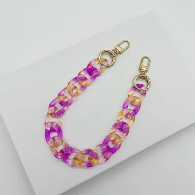 Multicolor Acrylic Shoulder Strap Bag Accessories